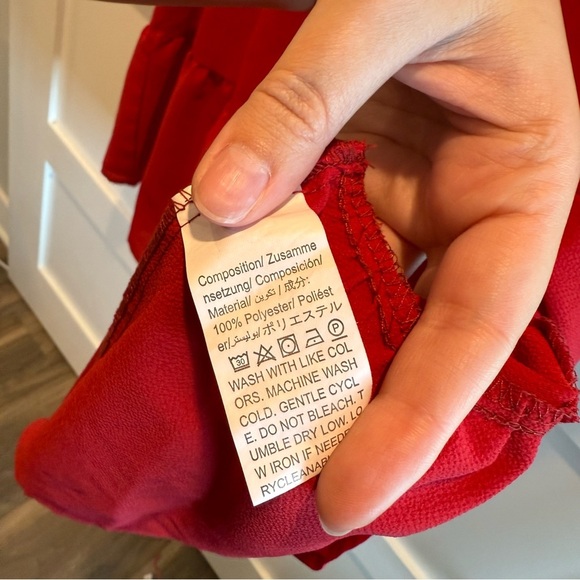 SHEIN Curve 2XL Vibrant Red Dress - Picture 6 of 7